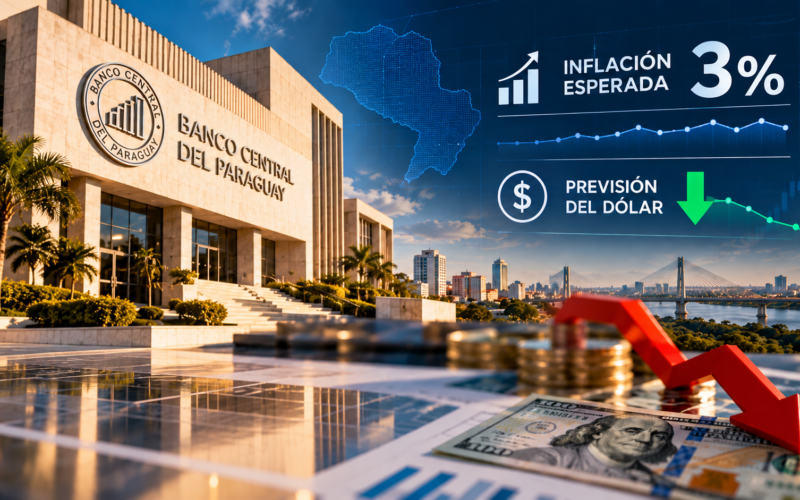 Encuesta del BCP mantiene la inflación esperada en 3% y reduce la previsión del dólar