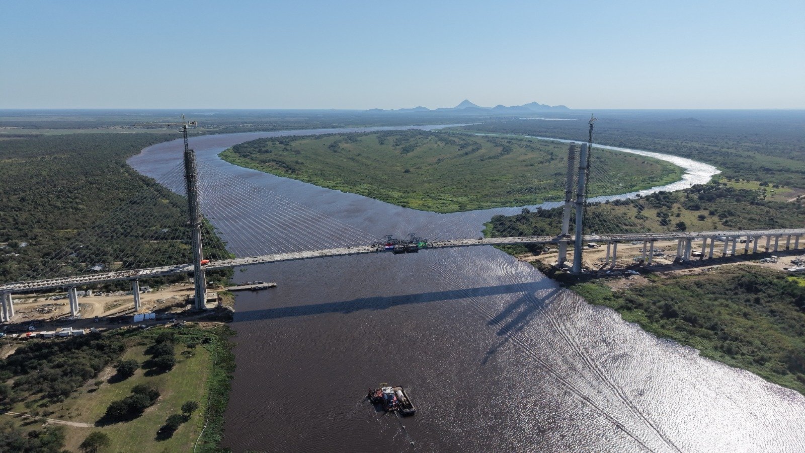 Puente de la Bioceánica avanza con ajustes estructurales y obras de terminación